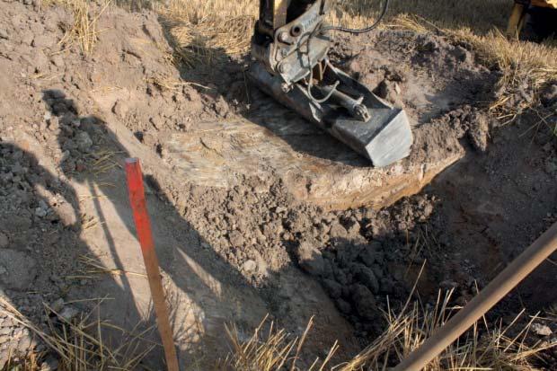 omezené funkčnosti drenážního systému Obr.