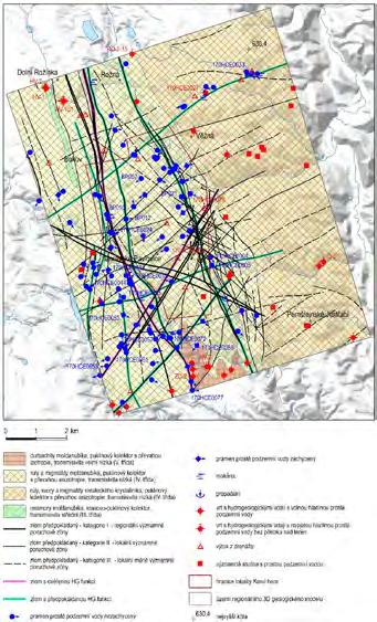 téma Hydrogeologický průzkum v lokalitách Výstavbě úložiště bude předcházet podrobný geologický průzkum, který poskytne informace o horninovém masivu.