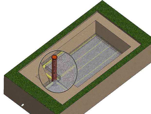 Práce prováděné objednatelem: 3 BETONÁŽ ZÁKLADOVÉ DESKY vyrovnání podkladu instalace kari sítí měření vodorovnosti a kontrola výšky Základovou desku armujte pomocí kari sítě o rozměru 100 x 100 x 6,