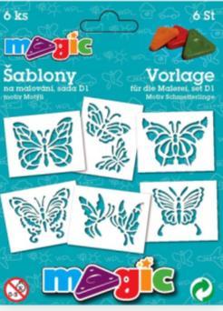 Papírové šablony Magic 35 Kč