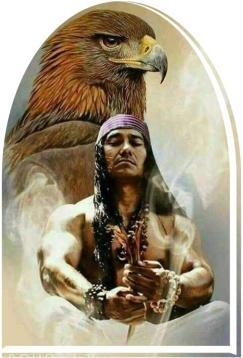 Mýty severoamerických indiánů vyprávějí o Velkém Stvořiteli či Velkém Duchu, který přivedl na svět lidi a zvířata.