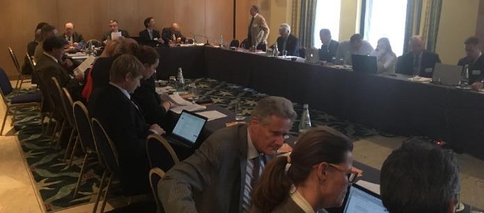 ELO vždy volí lokalitu svých jednání v návaznosti členský stát, který v danou chvíli předsedá nebo má předsedat v radě EU. V rámci roku 2017 byl za vyslán Ing. Fénix do Tallinu.
