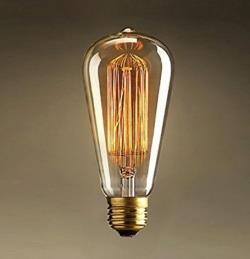 Edisonova žárovka Jeho plán zdokonalit žárovku nebyl novinkou výzkumníci z Ruska, Británie a Německa se o to pokoušeli (v té době) již 40 let.