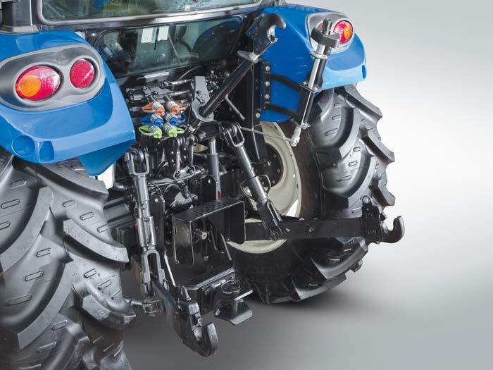 Lift-O-Matic pro rychlejší otáčení S traktorem T4S dostanete ověřený systém Lift-O-Matic.