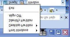 3. Optimalizace Obrazu Přetahování ve Windows Jakmile oddíly nakonfigurujete a vyberete položku Align to partition (Vyrovnat podle) oddílu, lze okno přetáhnout do regionu a okno se automaticky