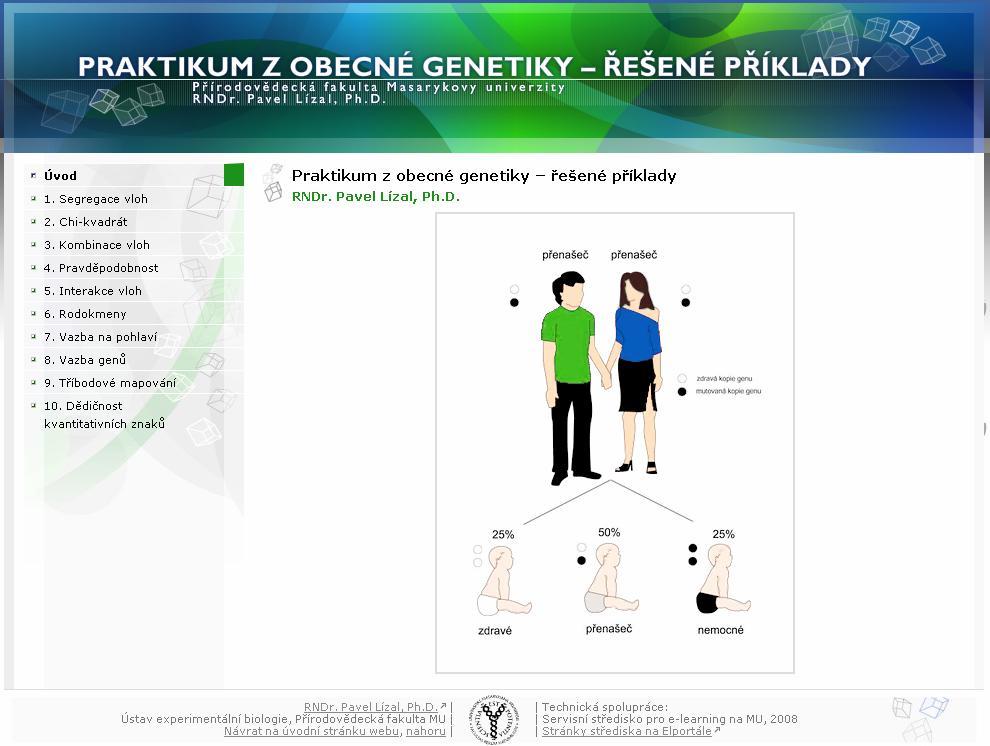 Elektronická skripta Praktikum z obecné genetiky všechny