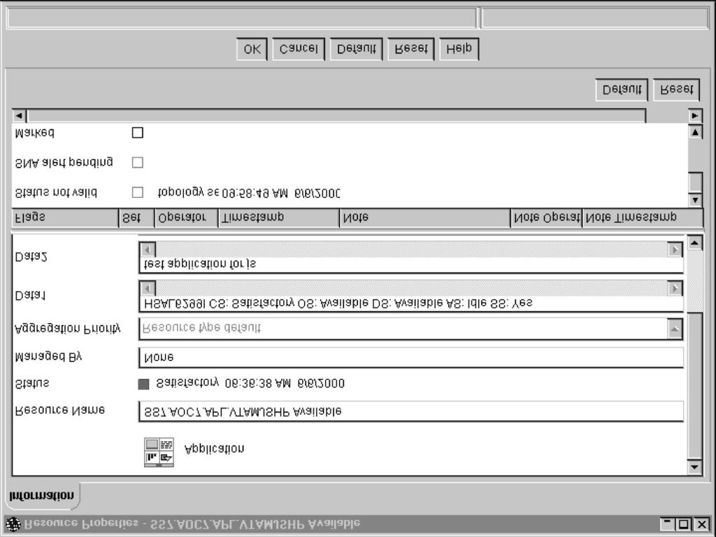 Monitoring SA z/os on the NMC For the INGTOPOF file, see IBM Tivoli System Automation for z/os Planning and Installation. 2. A derivative of the major resource name.