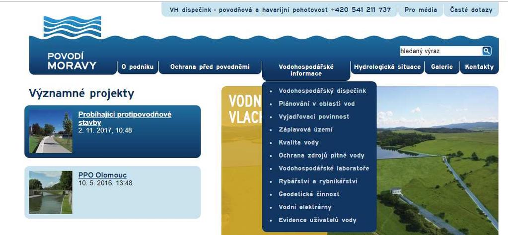 Veškeré informace o VH-plánování jsou dostupné z www