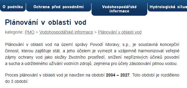 Moravy, s.p. http://www.pmo.