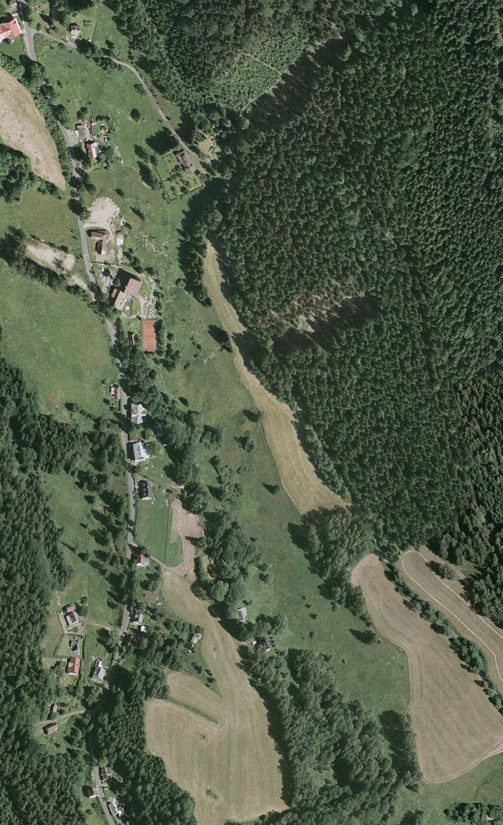 Mapa ploch ke každoroènímu kosení Pøíloha M3.