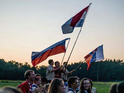Na jamboree se setkávají desetitisíce dětí, mladých lidí i dospělých dobrovolníků. Cílem je poznávání kultur a zvyklostí, sdílení, objevování.