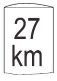 Pri skupine priecestí, ktorých vzájomná vzdialenosť je kratšia ako 100 m, sa pred prvé priecestie umiestnia tabuľky s kilometrickými polohami priecestí na spoločnom stĺpiku.