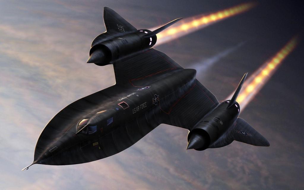 Lockheed SR-71 Blackbird (1962 - ) Náporové