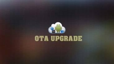 4 5 4 Po připojení, ACAST automaticky spustí obrazovku [OTA upgrade] a