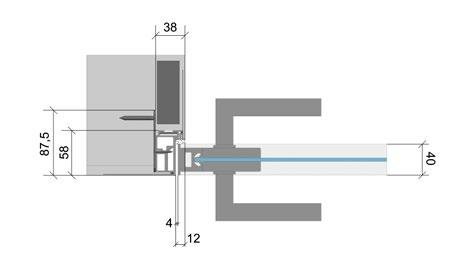 otevírání pravá zárubeň levá zárubeň Nabízené kování: čipkový pant SFS CAB SQUARE protiplech magnetický Bonaiti