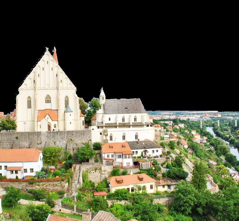 ochutnávkou vín VOC Znojmo a možností různých výletů po Znojmě a okolí.