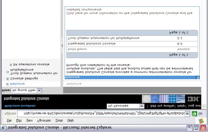 Multiplatforms: Figure 10. Operations console entry in the navigation tree 4.