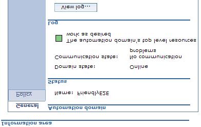 Operational state descriptions provided on the General page The following table lists some of the operational state descriptions that are displayed on the General page when a domain is selected in