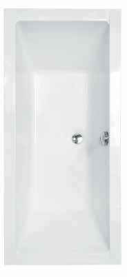 cena VANLUZ170 170 75 cm / 185 l bílá 26 490 Kč / 1 060 * VANLUZ180 180 80 cm / 203 l bílá 27 990 Kč / 1 120 * KELUZW umyvadlo 50 40