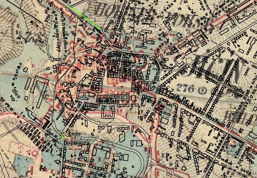 Georeferencování map důležitý krok Příklad III. vojenského mapování - mapy III. voj.map. byly v naší kartografické praxi používány přes 80 let (1870 1952) a bylo vydáno velké množství jejich emisí.
