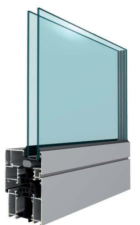 4/ Plastový distanční rámeček. Výrazně omezuje tvorbu kondenzátu na okraji skla. 5/ Pěnová izolace skla.