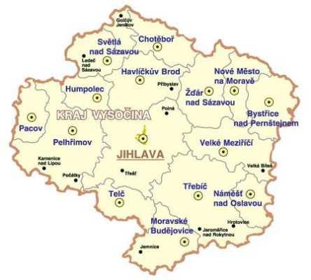 Základní údaje o organizaci Název organizace: Centrum pro zdravotně postižené kraje Vysočina, o.p.s. Právní forma: obecně prospěšná společnost Sídlo: Vrchlického 2497/57, 586 01 Jihlava Tel.