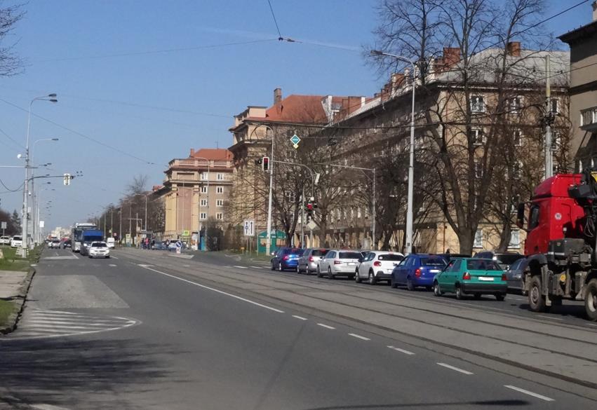 Obr. 8: Ftdkumentace zástavby v klí kritickéh místa pririty I v