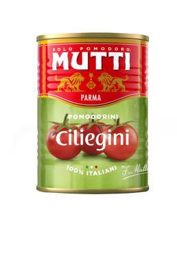 Loupaná rajčata MUTTI PELATI jsou vyrobena z masitých, pevných rajčat, která jsou po oloupání uchována v sametově jemné rajčatové omáčce.