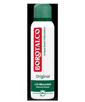 s KOSMETIKA Tradiční italská značka BOROTALCO. Borotalco deodoranty jsou díky svému exkluzivnímu složení s obsahem Microtalca vynikajícím spojencem proti pocení.