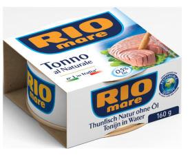 RIO mare Tuňák ve vlastní šťávě 3 x 80 g EAN (kus) 8004030341562 Kartonáž