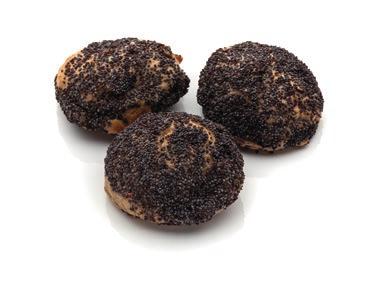 Banketka bulka tmavá maková 25 g č. výrobku #235 25 g č. výrobku #234 25 g č.