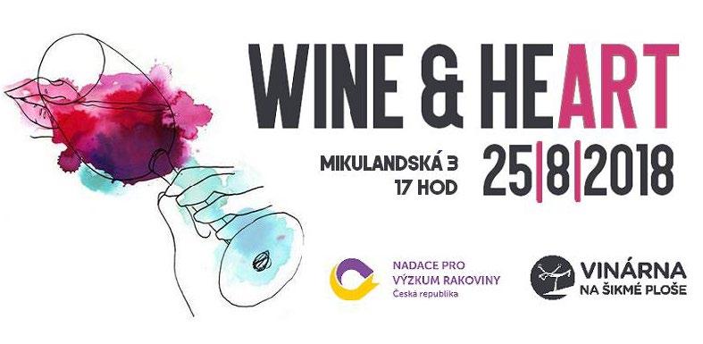 2018 byla zahájena charitativní prodejní výstava obrazů ve Vinárně Na Šikmé Ploše v centru Prahy pod názvem Wine&Heart, jejíž výtěžek byl určen pro