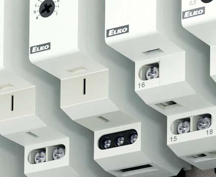 Modulové elektronické přístroje 9 Modulové elektronické přístroje Pro moderní elektroinstalace ČASOVÁ RELÉ Jednofunkční časové relé Jednofunkční časové relé Zpožděný návrat bez napájecího napětí