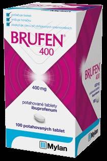 Brufen 400 164,- 119,- 100 tablet 109,-34% Brufen,