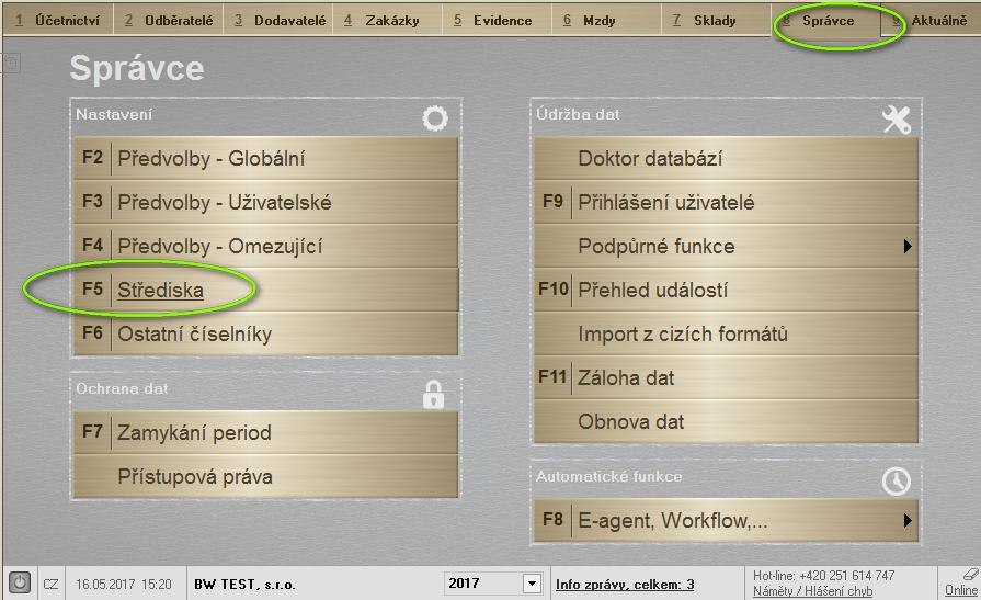 z důvodu různého data splatnosti pro zaměstnance a jednatele - můžete zvolit převodní příkaz 1-4 - v tomto případě pak při tvorbě příkazů k úhradě v rámci uzávěrky mezd budete tvořit tolik příkazů k