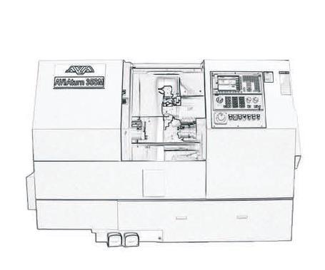 OBJEVTE ŠIROKÝ SORTIMENT PŘESNÝCH CNC SOUSTRUHŮ S ŠIKMÝM LOŽEM AVIA Řada AVIAturn50 moderní CNC soustruhy s šikmým ložem zaměřené na náročnou a efektivní výrobu zajištěnou vysokou tuhostí při