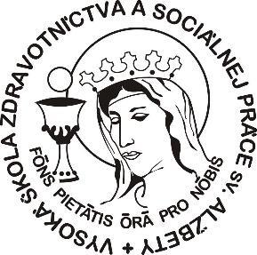 Vysoká škola zdravotníctva a sociálnej práce sv. Alžbety, n. o., Bratislava doc. PaedDr