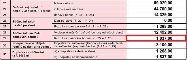 Postup nastavení srážky v IMES z daňového bonusu z RZD 1) Uživatel osobě zpracuje RZD přes modul MH nebo MS/Operace/úloha Roční zúčtování daně a zjistí částku daň.