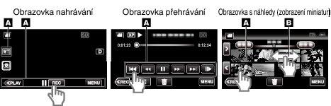 Začínáme 0 Tento přístroj nemusí pracovat se všemi SD kartami 0 Nepoužívejte karty mini SD nebo micro SD (ani když je karta vložena do adaptéru) Může dojít k závadě 0 Pro záznam videa s funkcí