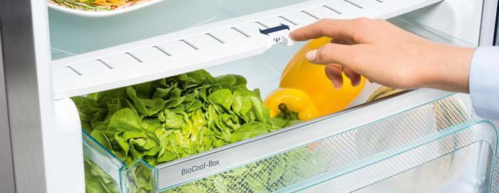Kombinované chladničky Kvalita v každém detailu Pro dlouhodobé zachování nutričních hodnot potravin pomocí velmi rychlého zmražení nabízí přístroje NoFrost mrazící výkon v profesionální kvalitě.