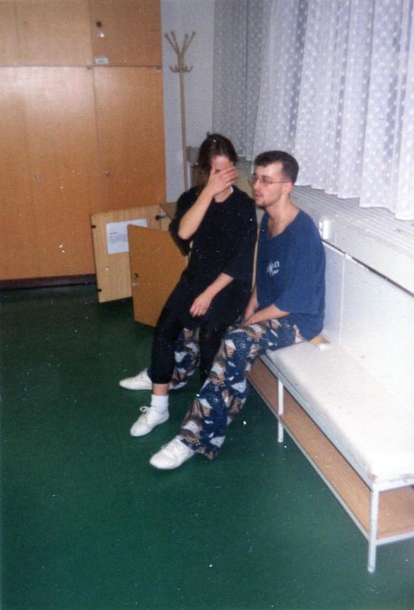 Zbyňa s Evčou Fridrichovou. Zbyňa poctivý dříč a Evča skvělá gymnastka. Dokáží to spolu skloubit?