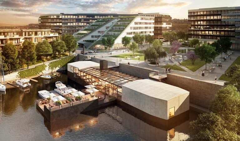 124 DOCK, Praha 8 Libeň Developer: Crestyl OM Consulting poskytovala projekt a cost management a TDI při výstavbě kancelářských budov Dock IN 02 a Dock IN 03 v Praze 9.