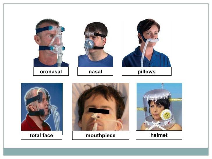 Neinvazivní plicní ventilace (NIV).
