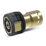 0 Adaptér pro spojení vysokotlakých hadic, které jsou vybavené šroubením EASY!Lock, a vysokotlakých hadic se spojkou M 22 1,5. 7 4.111-030.0 Adaptér ke spojení vysokotlakých čističů, resp.