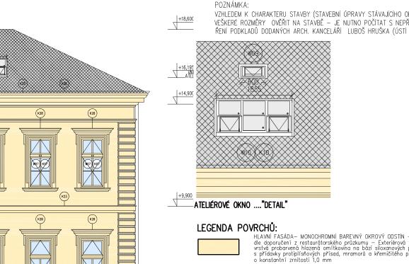 3. a pohledů a detailů..např. výkres č. 19: Specifikace žaluziíí viz technická zpráva str. 29 Všechna okna budou opatřena vnitřními dřevěnými žaluziemi pro zastínění.