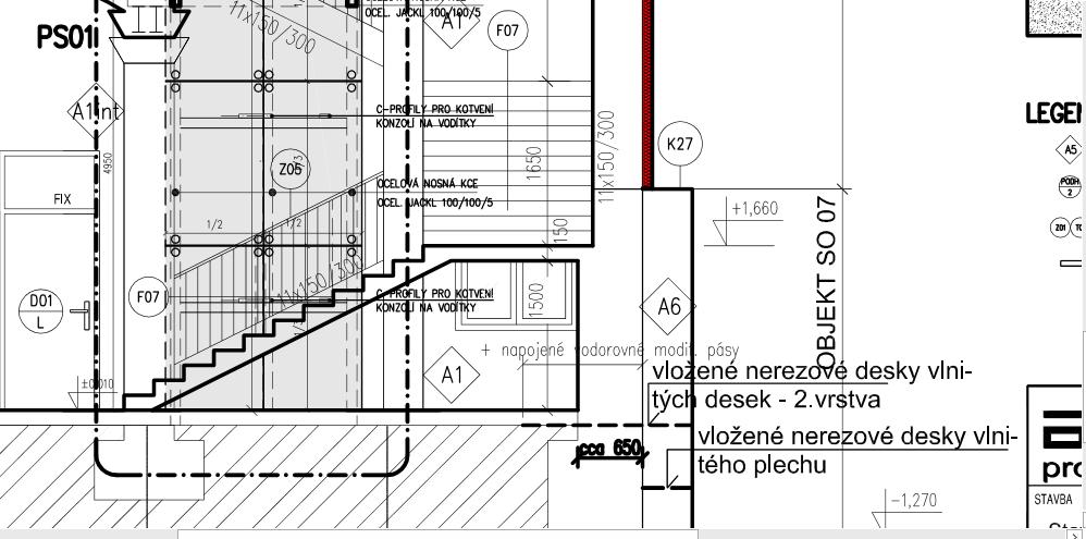 Venkovní chodník SO 08 nechybí ve výkresové dokumentaci, podrobně viz jednotlivé výkresy a technická zpráva.