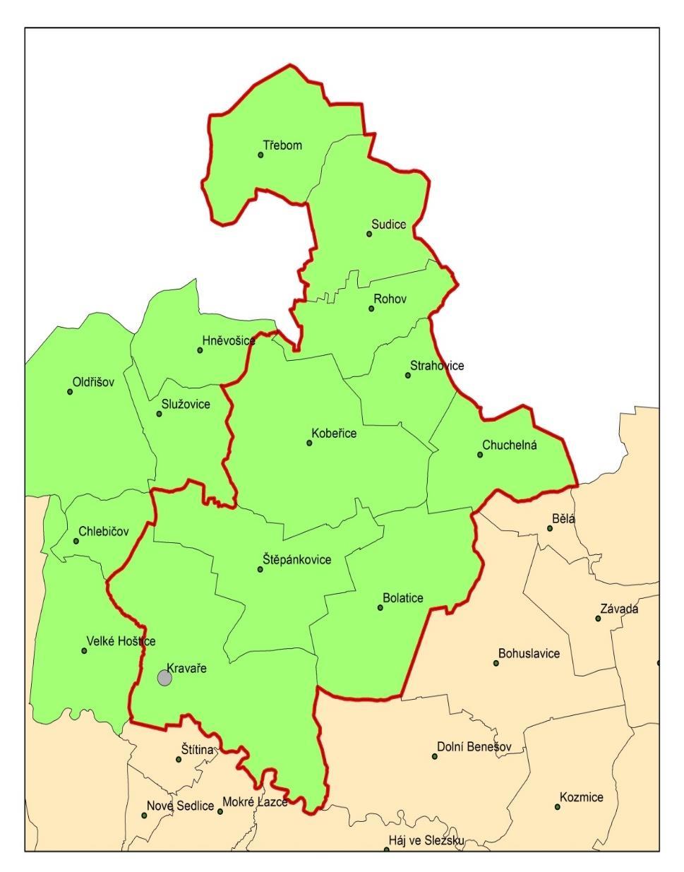 Průzkumné šetření ZŠ Bolatice, Chuchelná, Kobeřice, Kravaře, Oldřišov, Sudice, Štěpánkovice a