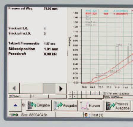 Uživatelské rozhraní pro profesionální spojování Pro jednotky PressControl 600 a 5000 Uživatelské rozhraní pro profesionální spojování je