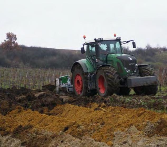 Uložení ornice do velkých hloubek Totální degradace