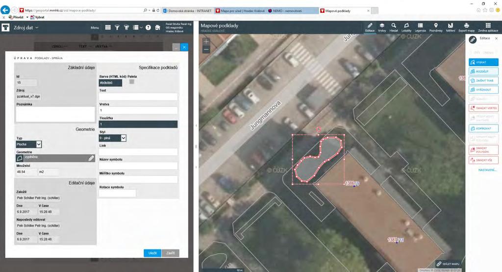 Spinbox prostředí pro všechny umožňuje vizualizaci a import dat v následujících formátech: - soubory ve formátu DGN - soubory ve formátu